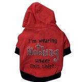 Fashion Printing Hoodie Dog Coat Design Pet Shirts