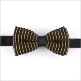 Men's Fashionable 100% Polyester Knitted Bow Tie (YWZJ 89)