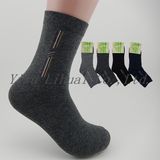 Custom Combed Cotton Comfortable Mens Business Crew Socks Dress Socks