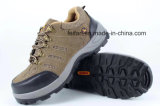 Sude Leather Safety Shoe with Mesh Design