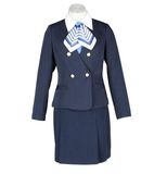 Factory Supply Custom Made Airline Stewardess Receptionist Uniform for Custom Service