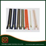 Two Way Brass Auto-Lock Metal Zipper