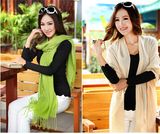 Hot Sale Cheap Ladies Vintage Cashmere Pashmina Shawl (MU6606-1)