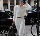 Ladies Short Viscose Knitting Sweater Mohair Mukhyar Pullover
