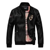 Men Leather PU Fashion Casusal Hot Seal Jacket