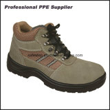 Light Weight Suede Leather Steel Toe Safety Footwear