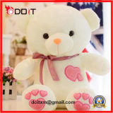 Valentines Gift Couple Teddy Bear Plush Toy with Embroidery Heart