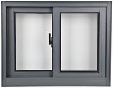 Hurricane Impact Widely Used Powder Coated Thermal Break Aluminum Sliding Window