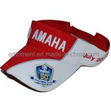 Cotton Twill Embroidery Racing Sport Sun Visor (TMV9486-1)