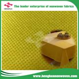 Yellow Series Nonwoven For Restaurant Disposable Table Cloth With Good Quality