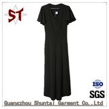 Ladies Elegant Simple V-Neck Skirt