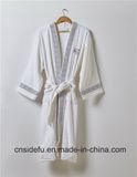 Embroidery Hotel Velour Turkish Velvet Bathrobe for Men