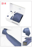 Wholesale Mens Handmade Gift Box 100% Polyester Ties Set (D14/15/17/18)