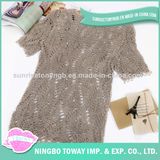 Fashion Knitting New Design Girl Woolen Long Sweater