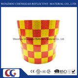 Red/Yellow Grid Design Reflective Conspicuity Tape (C3500-G)