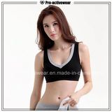 OEM Free Sample Wholesale New Polyester Spandex Removable Sport Bra