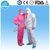 Nonwoven Disposable Anti-Static Clothes, Waterproof and Dustproof Coverall