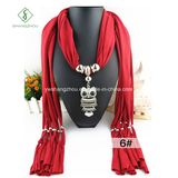 2017 Hot Sale Owl Alloy Pendants Fashion Ladies Jewelry Scarf