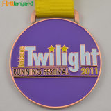 Cheap Customer Design Metal Medal with Gold Color