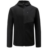 High Quality Men's Winter Outdoor Fleece Lining Full Zip Hoodies Jacket