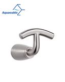 Brass Bathroom Accessories Modern Chromed Robe Hook (AA2011)