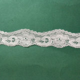 Trimming Lace with Scalloped Edge for Embellishing