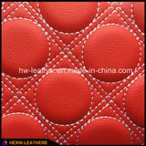 Sponge Back Microfiber Leather for Car Seat Hw-C1701