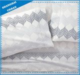 Sheesha Leaf Printed Cotton Duvet Cover Set