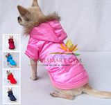 New Arrival Outerwear Fleece Hooded Dog Coat