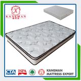 Queen Size Pillow Top Pocket Spring Mattress Compressed in a Pallet