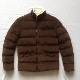 Custom High Quality Men Corduroy Fabric Padded Coats for Winter