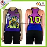 Fashion New Style Cheap Custom Printing Wholesale Cotton Women Singlet