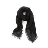 100% Acrylic Black Square Women Neck Scarf (LS-AC-1004)