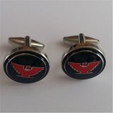 Gold Fashion Cufflink with Customized Logo (YB-cUL-08)