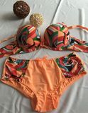 Factory Price Colorful Summer T-Shirt Bra Set for Ladies (CS16906)