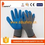 Ddsafety 2017 Grey Nylon with Blue Latex Glove