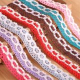 2018 High Quality 2cm Cotton Crochet Lace