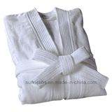 100% Cotton Velvet Hotel Bathrobe