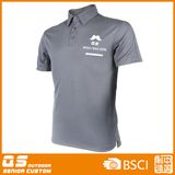 Men's Fashion Polo Chest Print T-Shirt