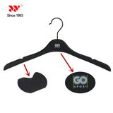 Brand 17 Inches No Slip Custom Plastic Clothing Hangers