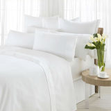China Supply Bedding Set Luxury Hotel Plain White Duvetcover Sets