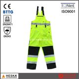 New En20471 Workwear Reflective Men's Working Hi Vis Bib Pants