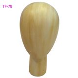 Wholesale Wooden Looking Mannequin Head for Hat Display