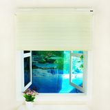 Wholesale Home Decoration Engineering Window Curtain Soft Material Fabric Shade Blind