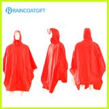 100%Polyester PVC Coating Bicycle Rain Poncho Rpy-051