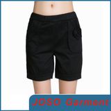 Women Black Leisure Shorts Trousers (JC6006)