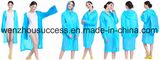 Light Reusable PVC Poncho/Rain Poncho with PU Coating