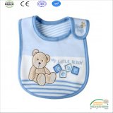 Teddy Bear Embroidery Baby Bibis for Baby