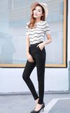 Hot Sale Legging Women's Fashion Black Pencil Pants P8010