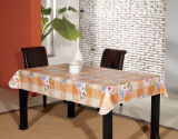 PVC Printed Tablecloth with Nonwoven Backing (TJ0013A)
